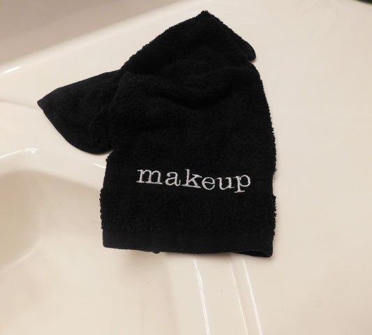 Black Makeup Removal Cloth