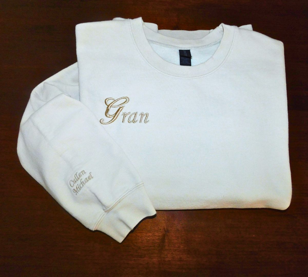 Custom Embroidered Gran Sweatshirt