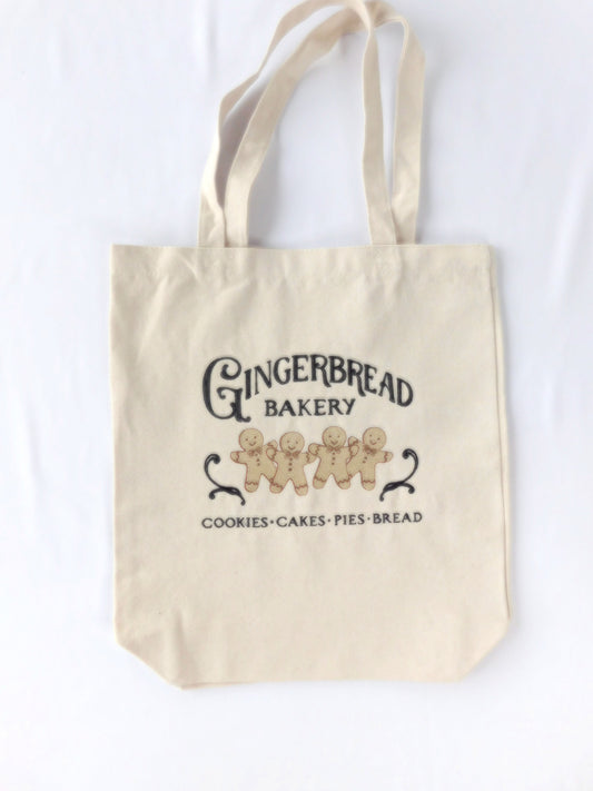 Gingerbread Canvas Tote Bag